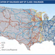 Coordination between train and trucking companies has allowed for faster shipments cross-country over land.